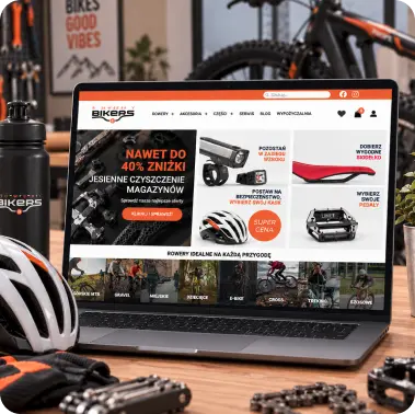 Bikers — realizacja sklepu internetowego