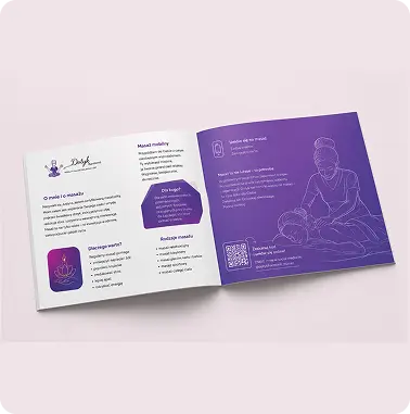 Foldery firmowe — realizacja reklamy tradycyjnej